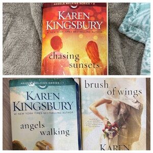 Book Set - Angels Walking , Chasing Sunsets & Brush of Wings